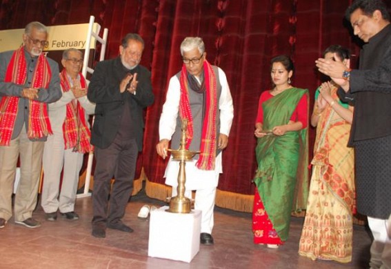 CM inaugurated first international theater festival in Agartala